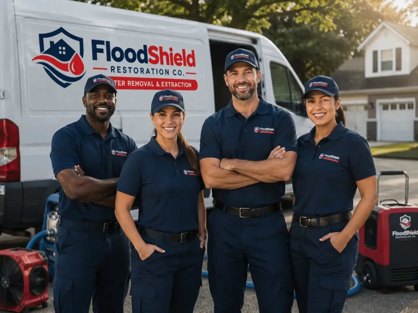 Flood Damage Restoration company in West Point, IL
